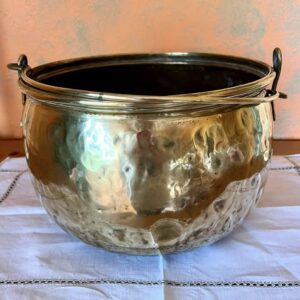 Solid Brass Cauldron