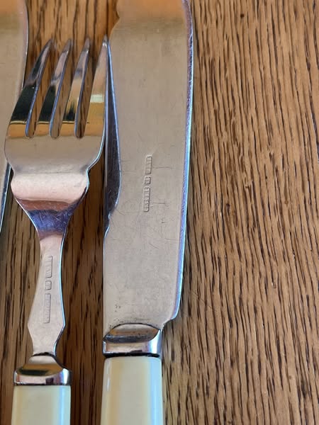 Art Deco Fish Flatware - Image 4