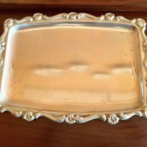 Vintage Silver-Plated Tray