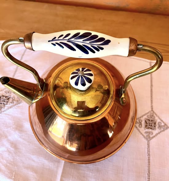 Decorative Copper & Brass Kettle | The Old Jackal