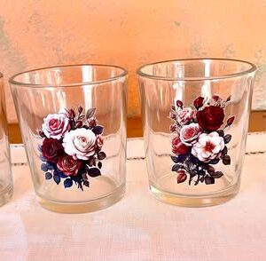 4 Vintage Tumblers