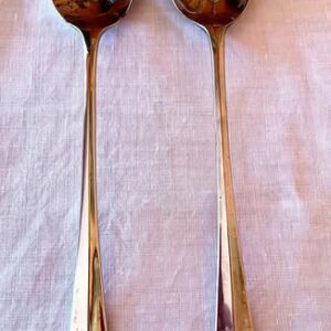 XL Silver Plated Salad Serving Set